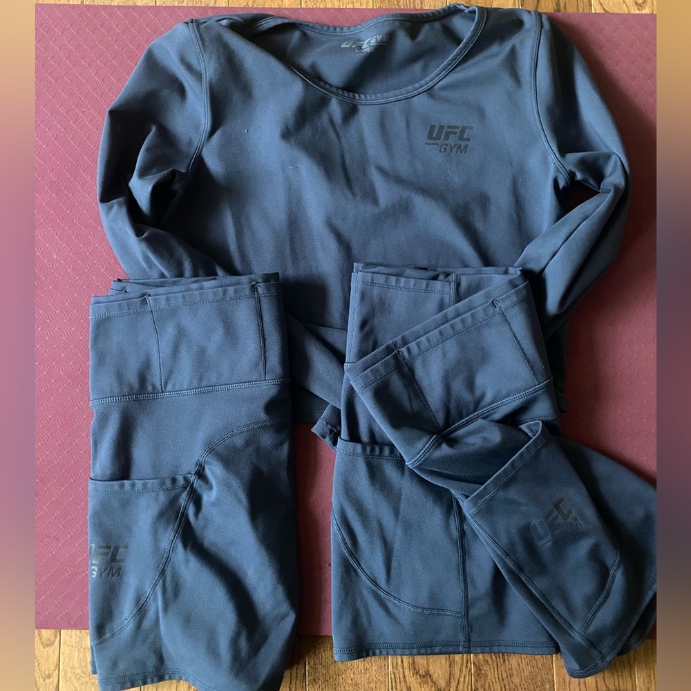 Ufc gym Women's Athletic Shorts - navy matte Blue